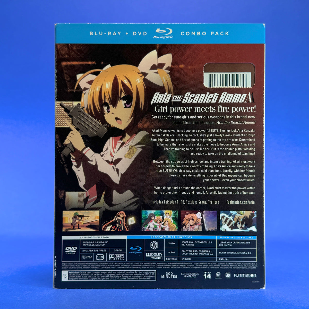 Aria The Scarlet Ammo AA - Blu-ray & DVD