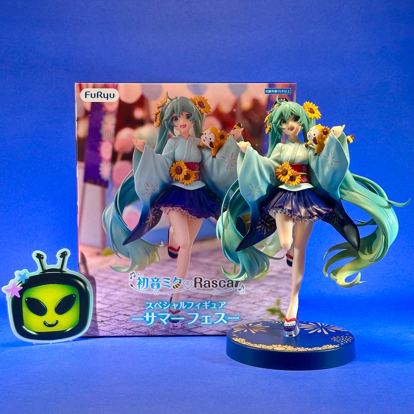 FuRyu - Araiguma Rascal x Hatsune Miku ~Summer Festival ver.~ Special Figure