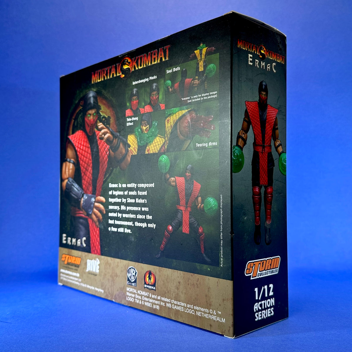 Storm Collectibles - 2018 Mortal Kombat - Ermac ~SDCC 2018 Exclusive~ 1/12 Scale Action Figure
