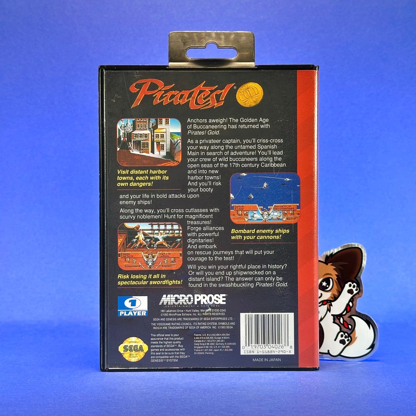 Pirates! Gold - Sega Genesis