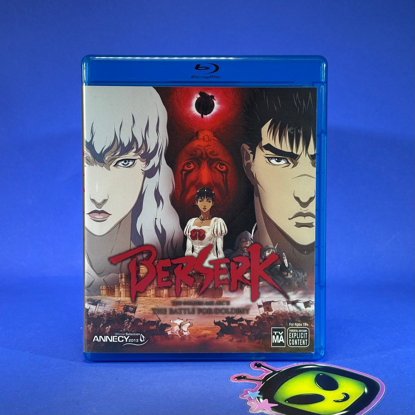 Berserk The Golden Age Arc Movies Blu-Ray/DVD