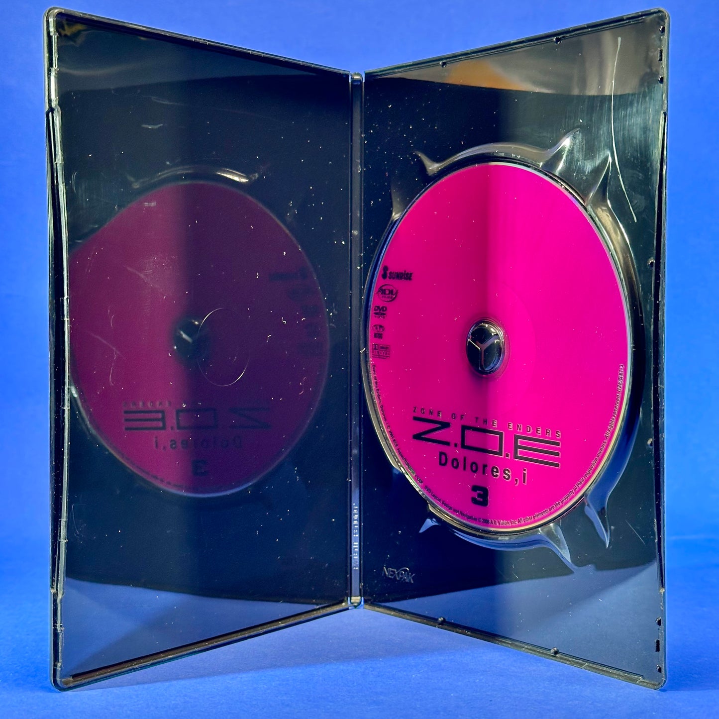Z.O.E. Dolores, I DVD