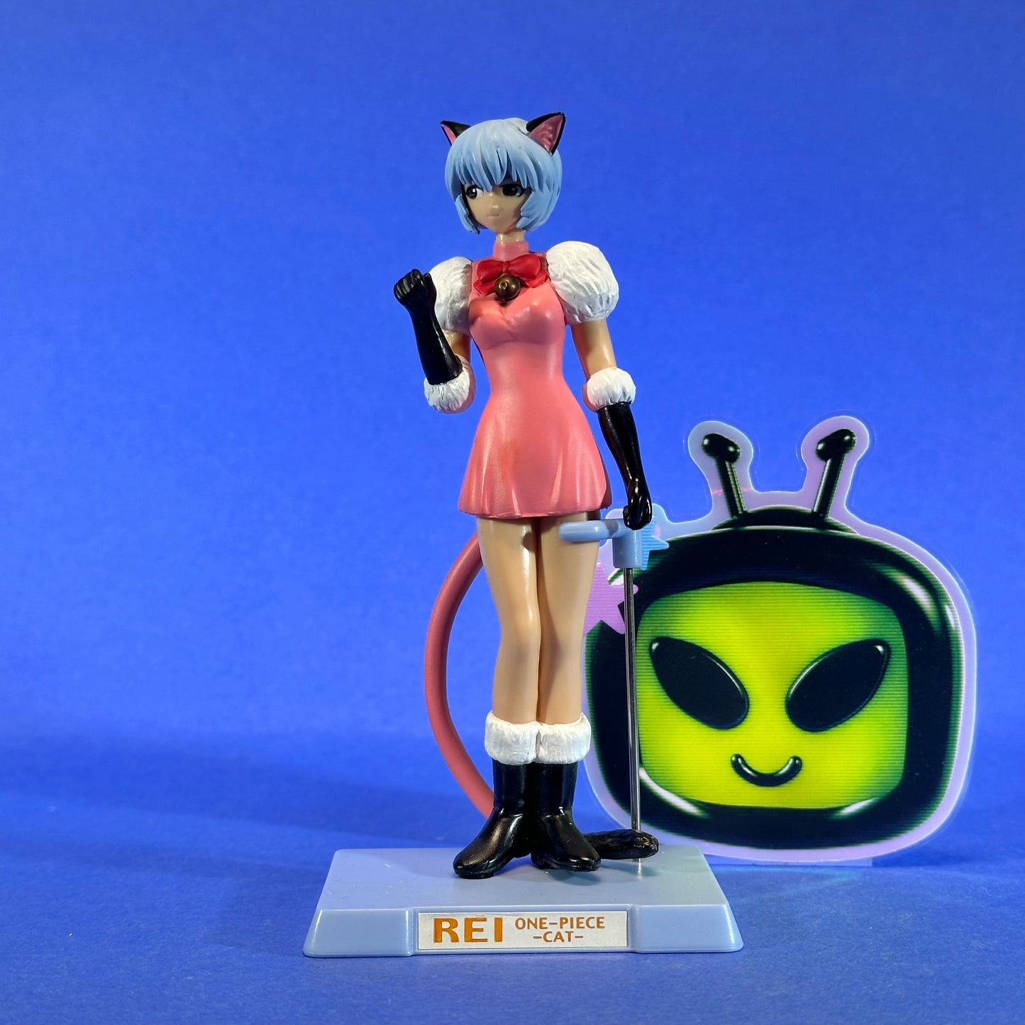SEGA - 2003 Shin Seiki Evangelion - Ayanami Ikusei Keikaku - Ayanami Rei - Visual Package Figure - One-Piece Neko Ver.