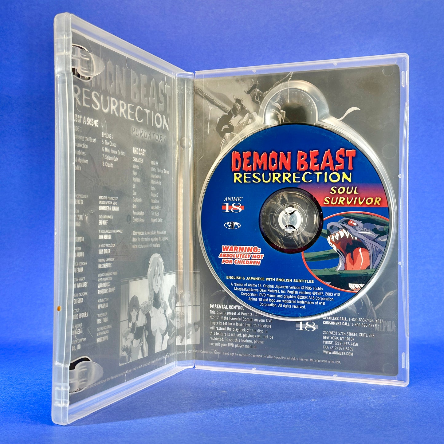 Demon Beast Resurrection - DVD