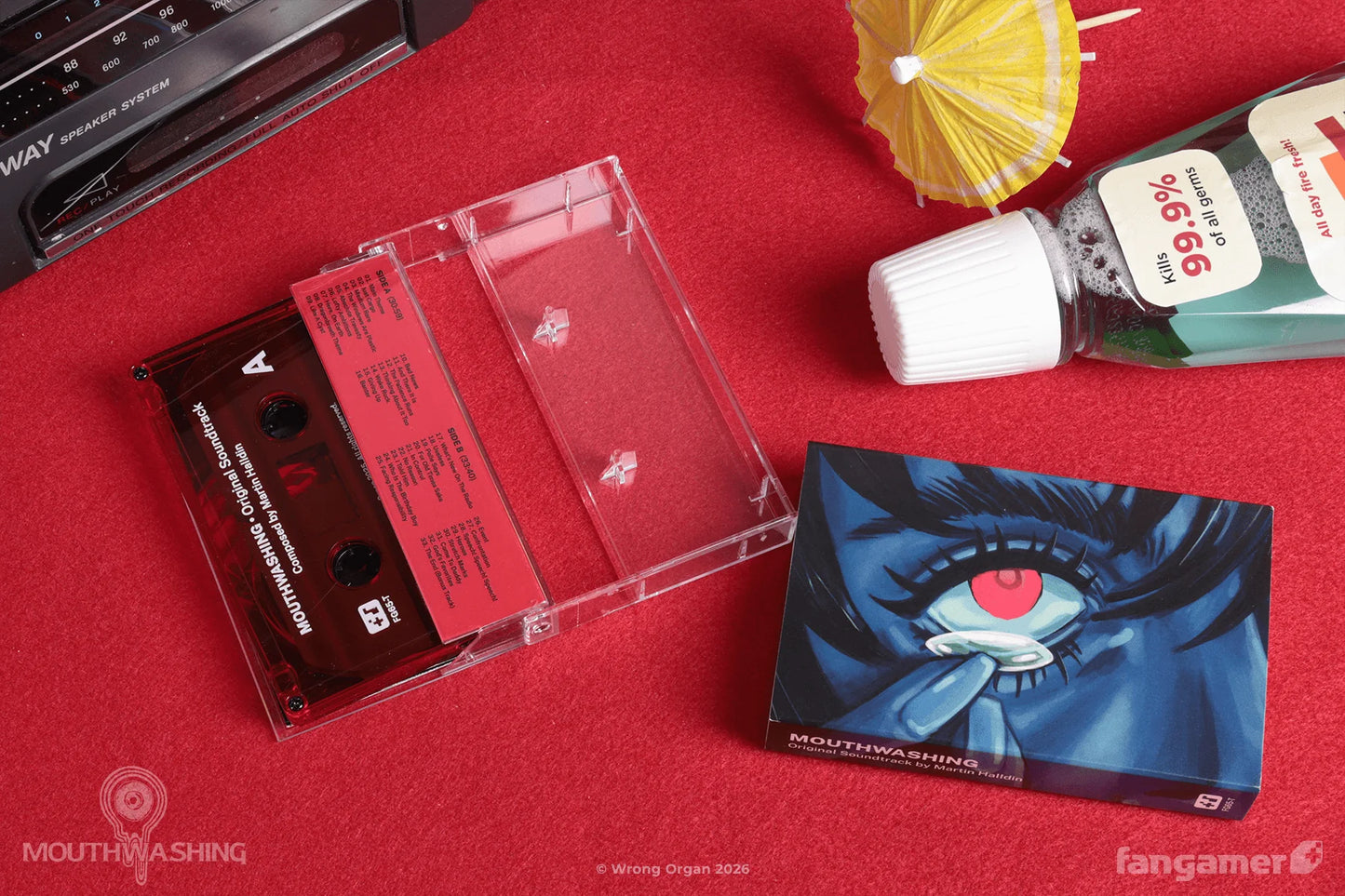Martin Halldin - Mouthwashing Soundtrack - Cassette Tape
