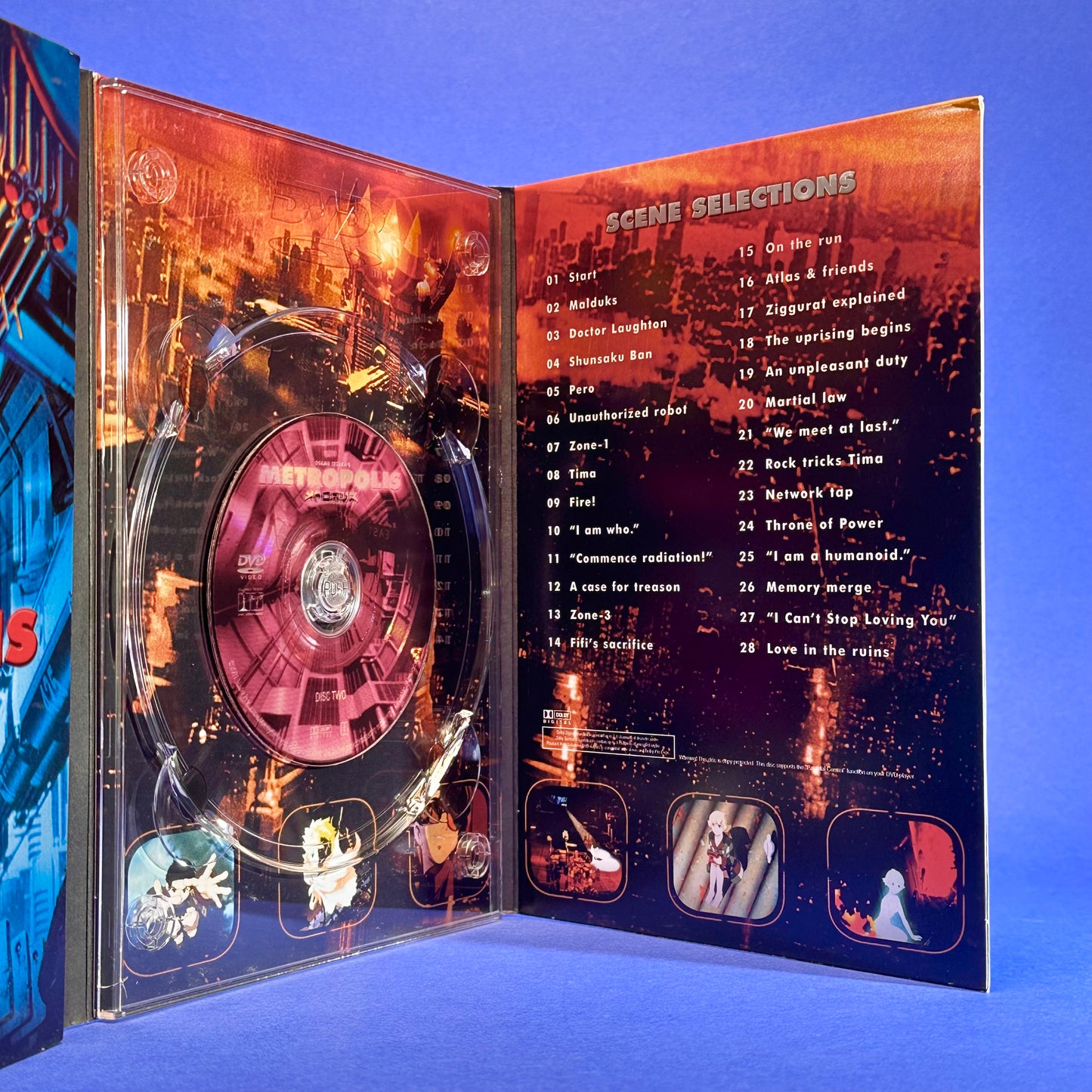Osamu Tezuka's Metropolis (2001 Movie) DVD