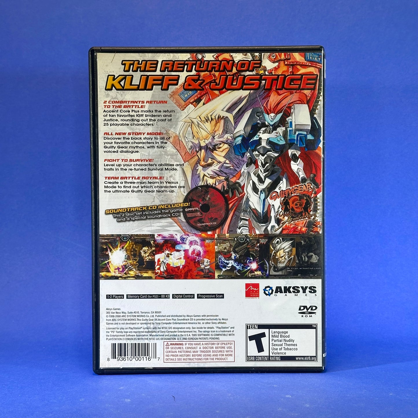 Guilty Gear XX Accent Core Plus - PS2