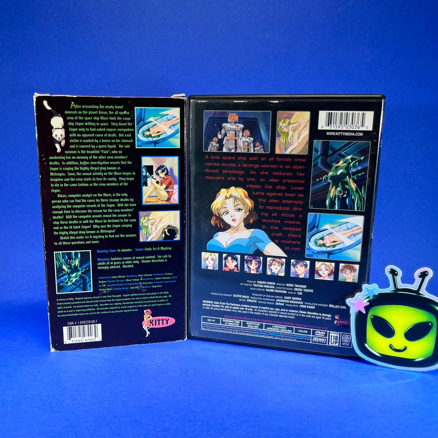 Alien From The Darkness - DVD & VHS