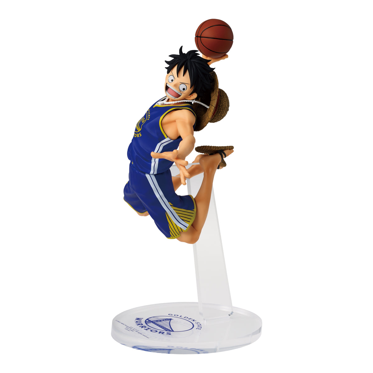 Banpresto - One Piece x NBA - Monkey D. Luffy ~Golden State Warriors ver.~ Master Stars Piece Figure