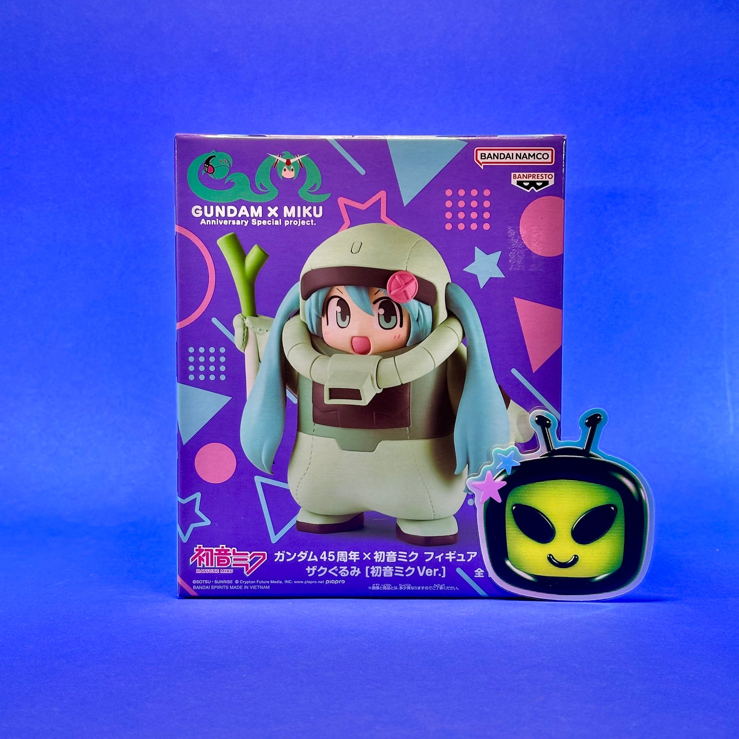 Bandai Namco - Gundam 45th Anniversary Hatsune Miku Figure Zaku Costume [Hatsune Miku Ver.]