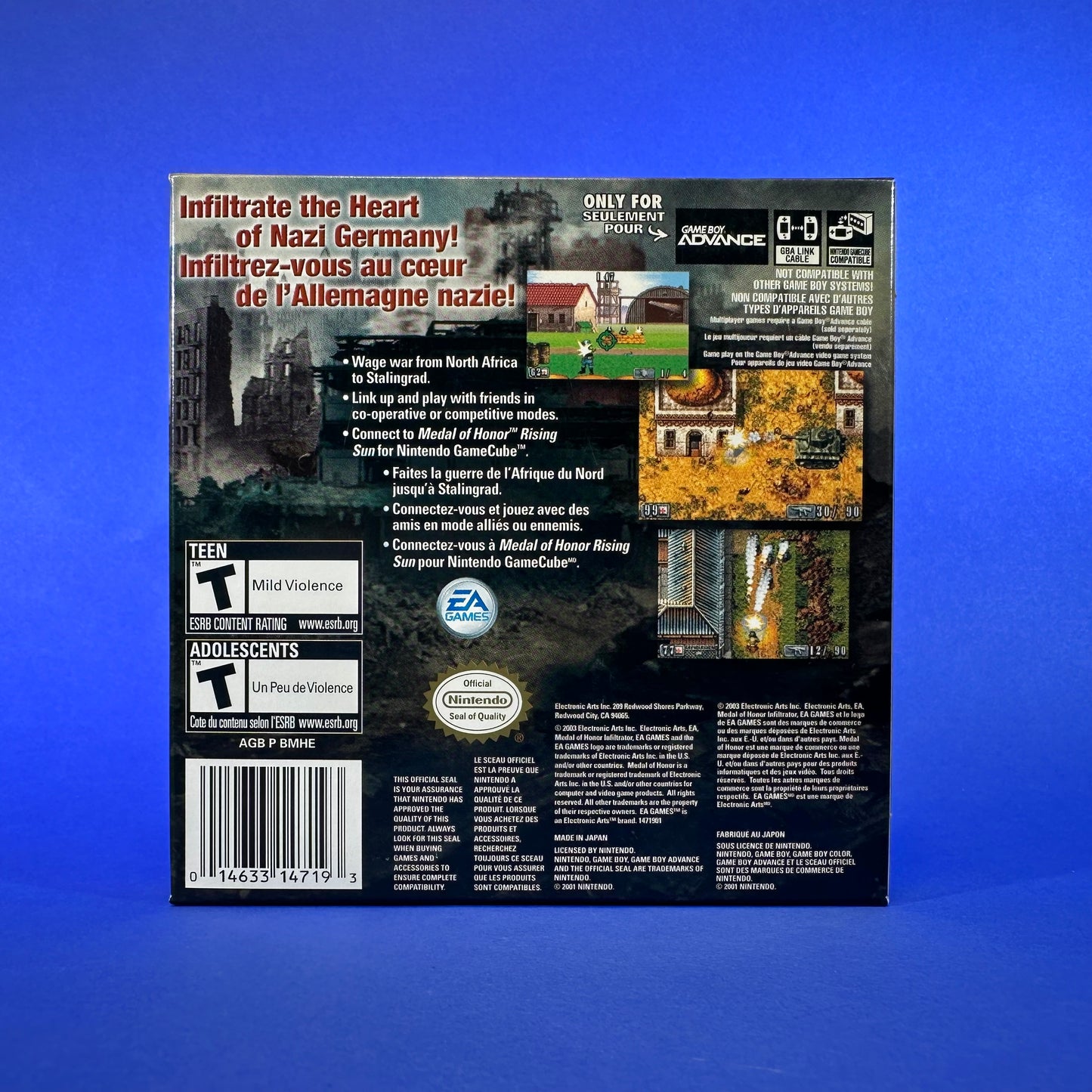 Medal Of Honor: Infiltrator - Gameboy Advance