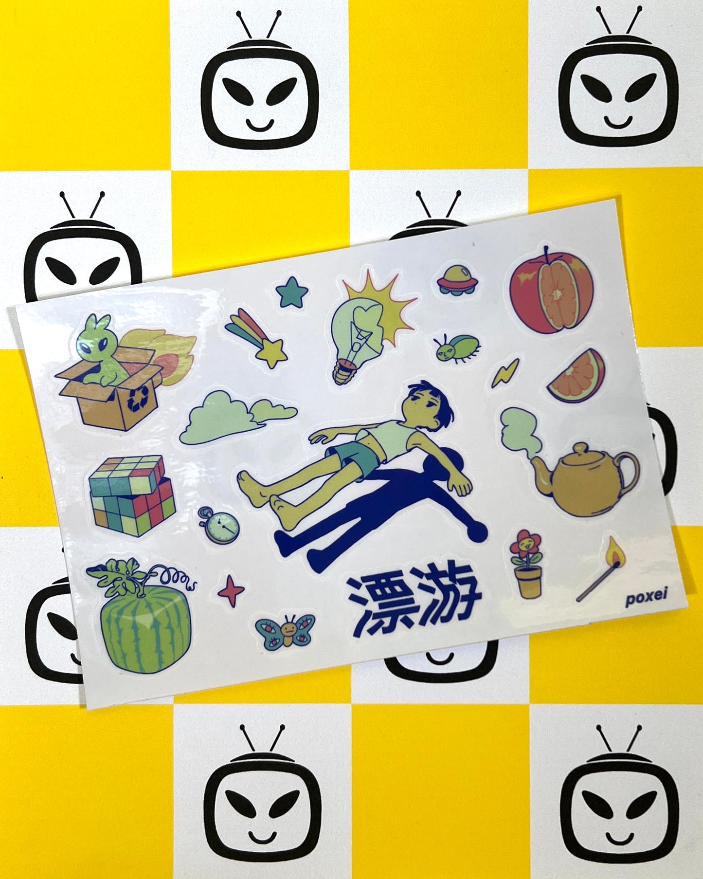 Poxei - Sticker Sheets
