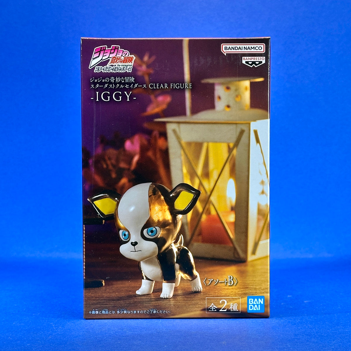Banpresto - Jojo's Bizarre Adventure: Stardust Creatures Iggy ~Clear Ver.~ Figure
