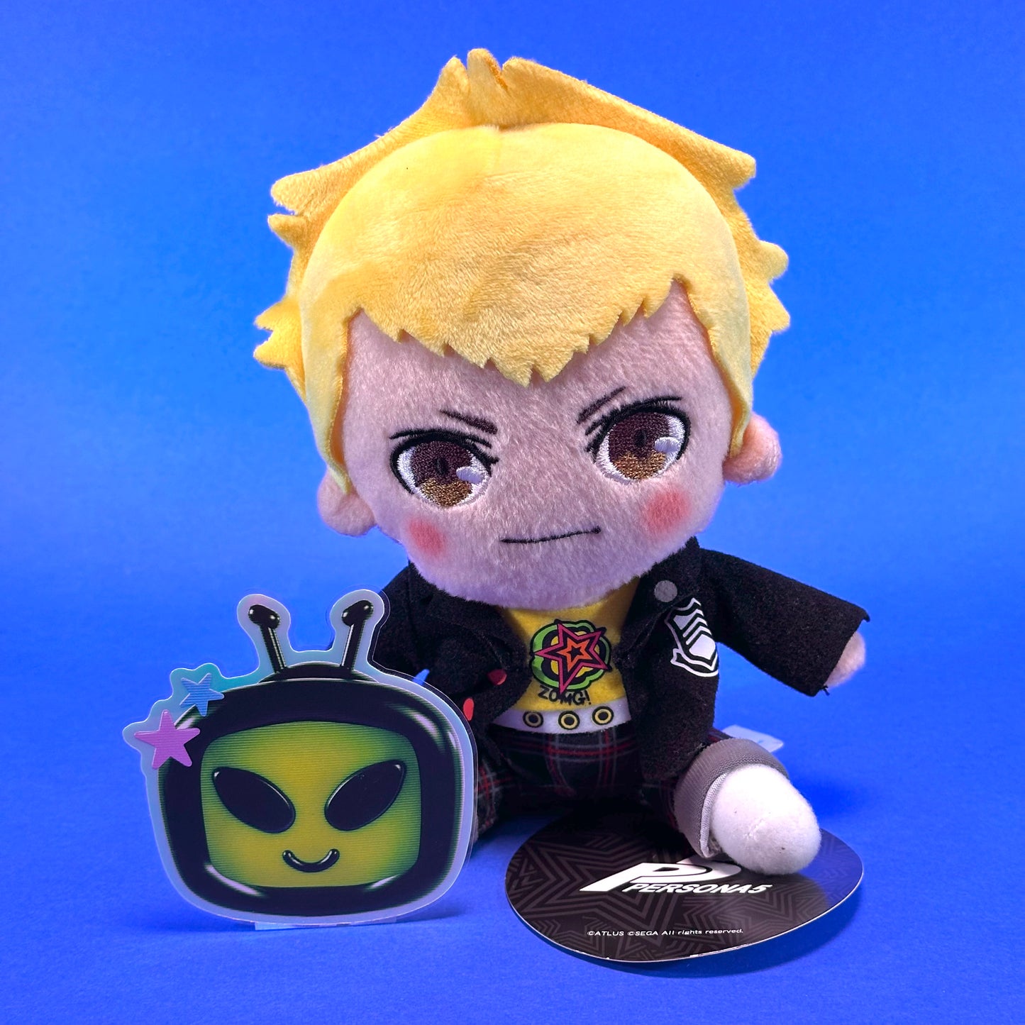 Sega - 2018 Persona 5 Ryuji Sakamoto Sitting Plush