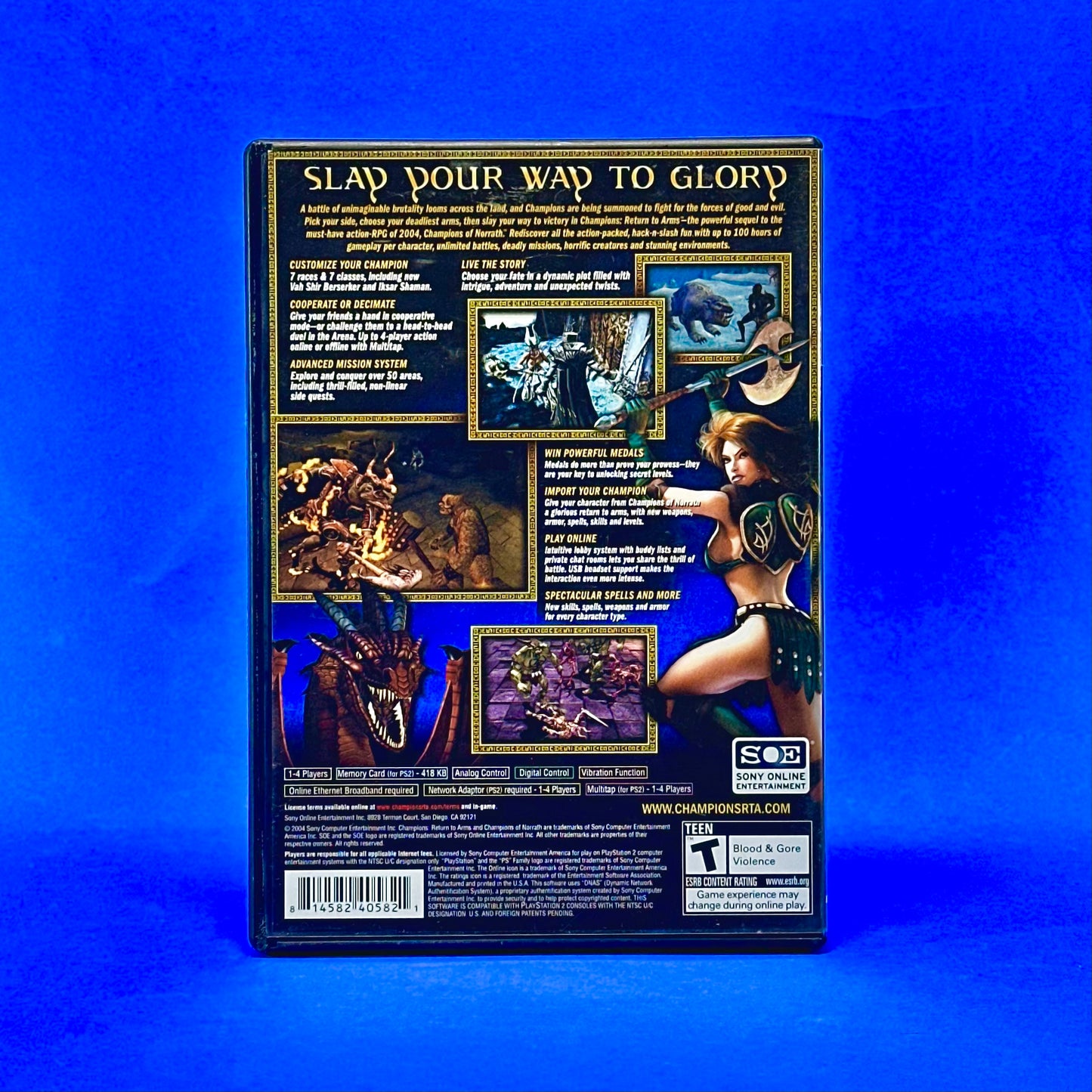 Champions: Return to Arms - PlayStation 2