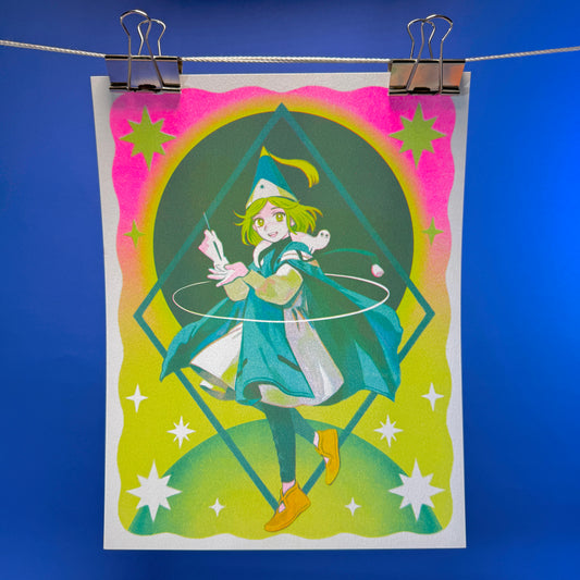 Poxei - Magic is Amazing Risograph