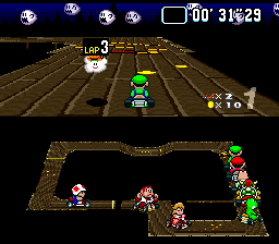 Super Mario Kart - Super Famicom