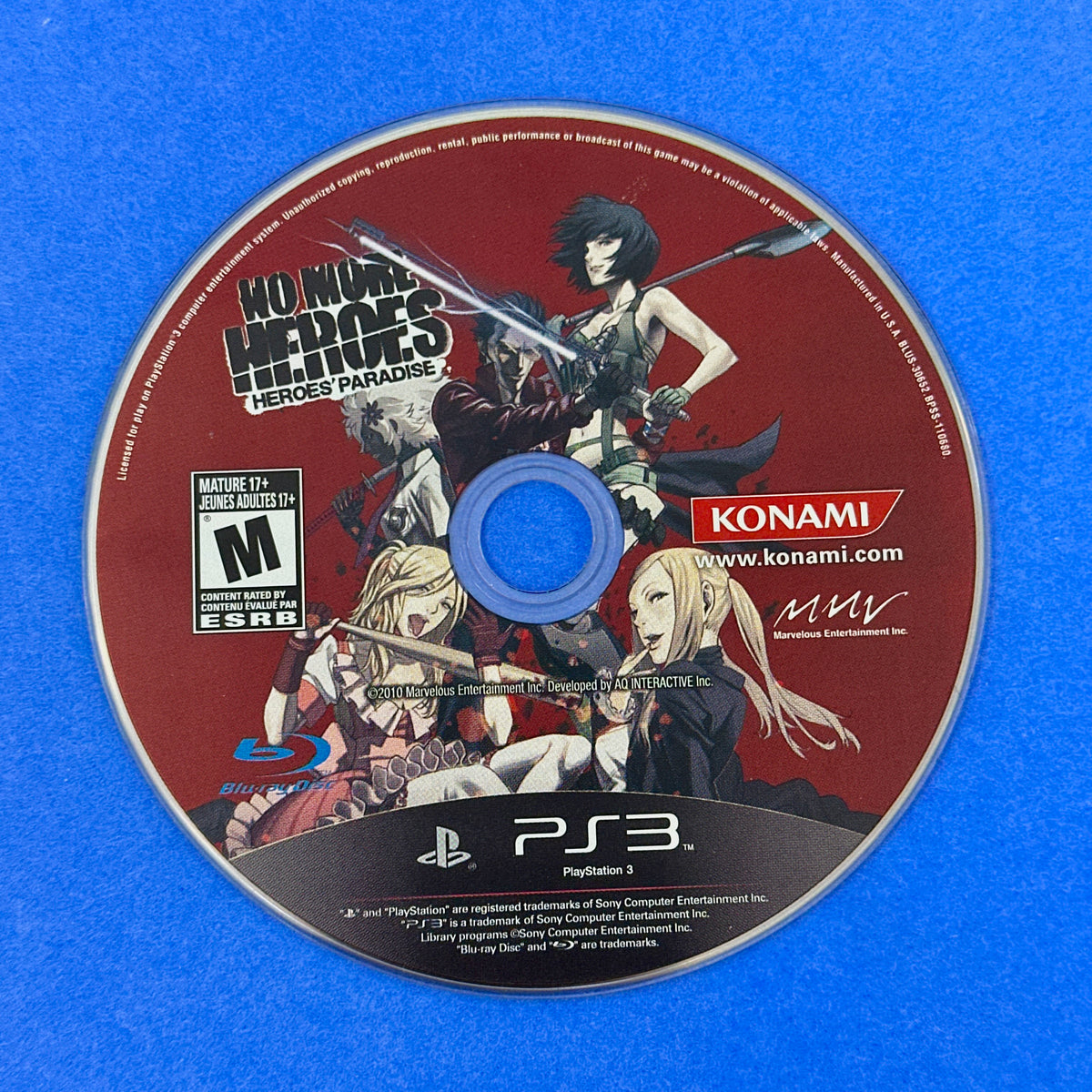 No More Heroes: Heroes' Paradise - Playstation 3