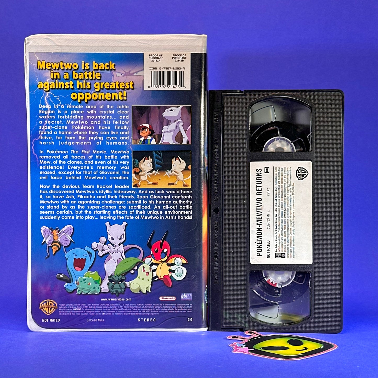 Pokemon - Mewtwo Returns VHS
