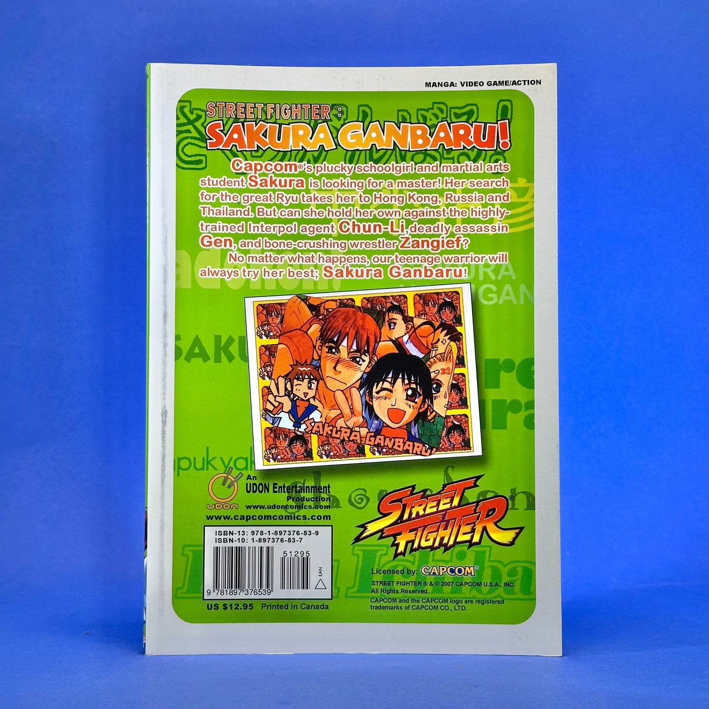 Masahiko Nakahira - Street Fighter: Sakura Ganbaru! Manga