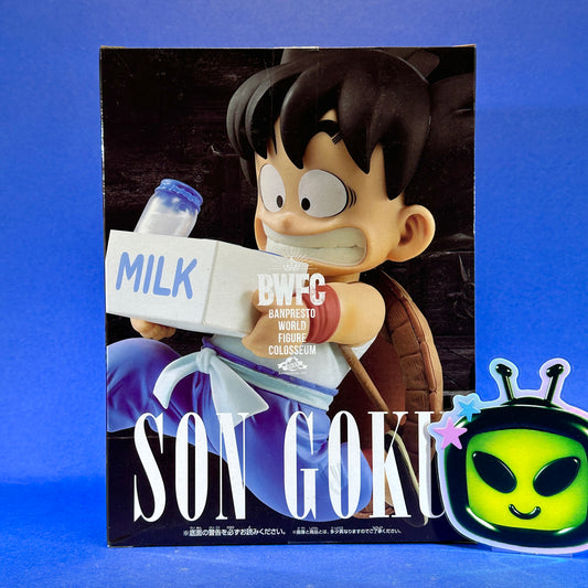 Banpresto - 2018 Dragon Ball Z - Son Goku ~Milk Delivery ver.~ BWFC Vol.7 Figure