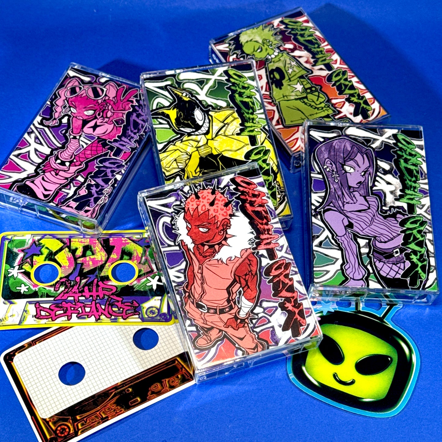 O.D.D. - Offbeat Order Cassette Sticker Pack
