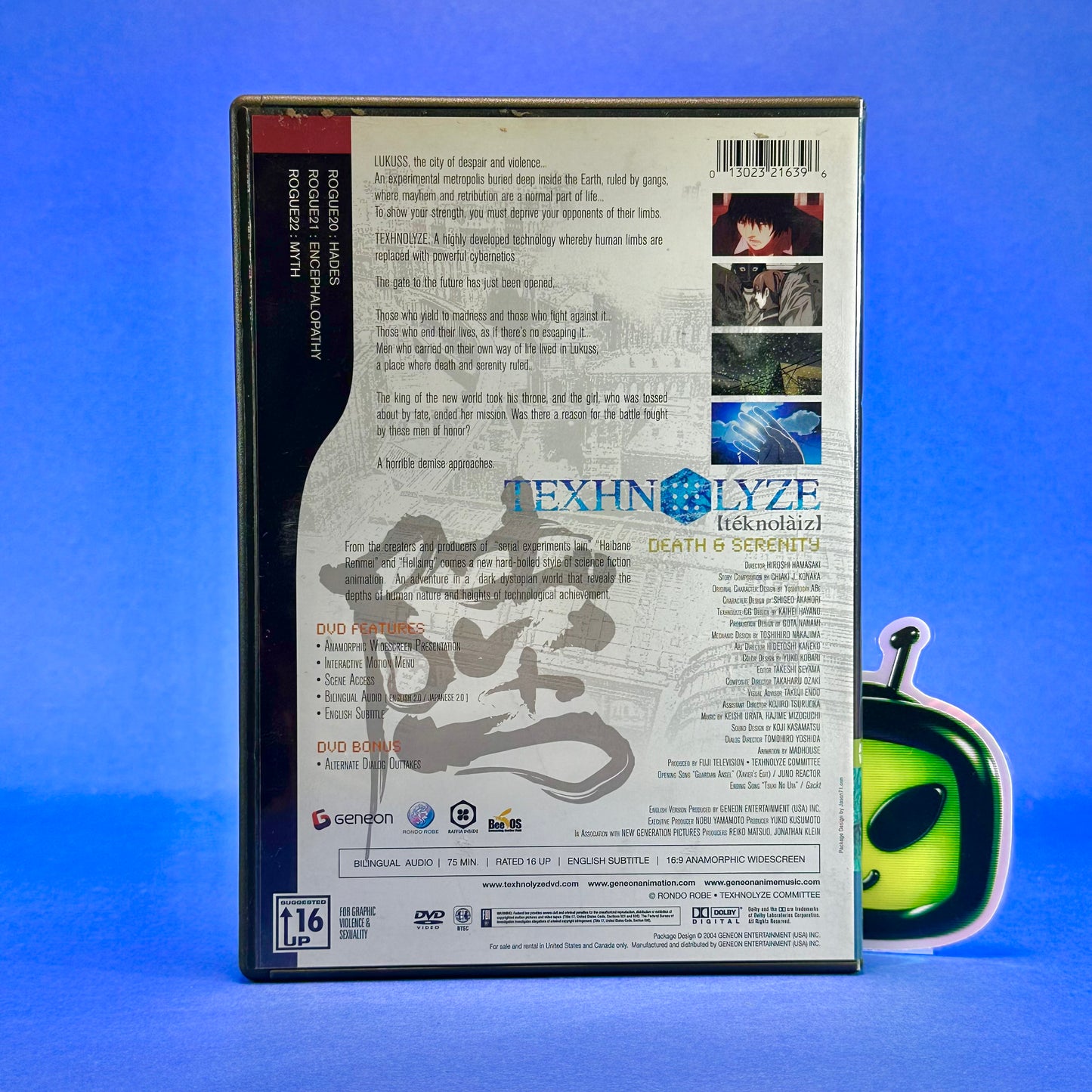 Texhnolyze - DVD