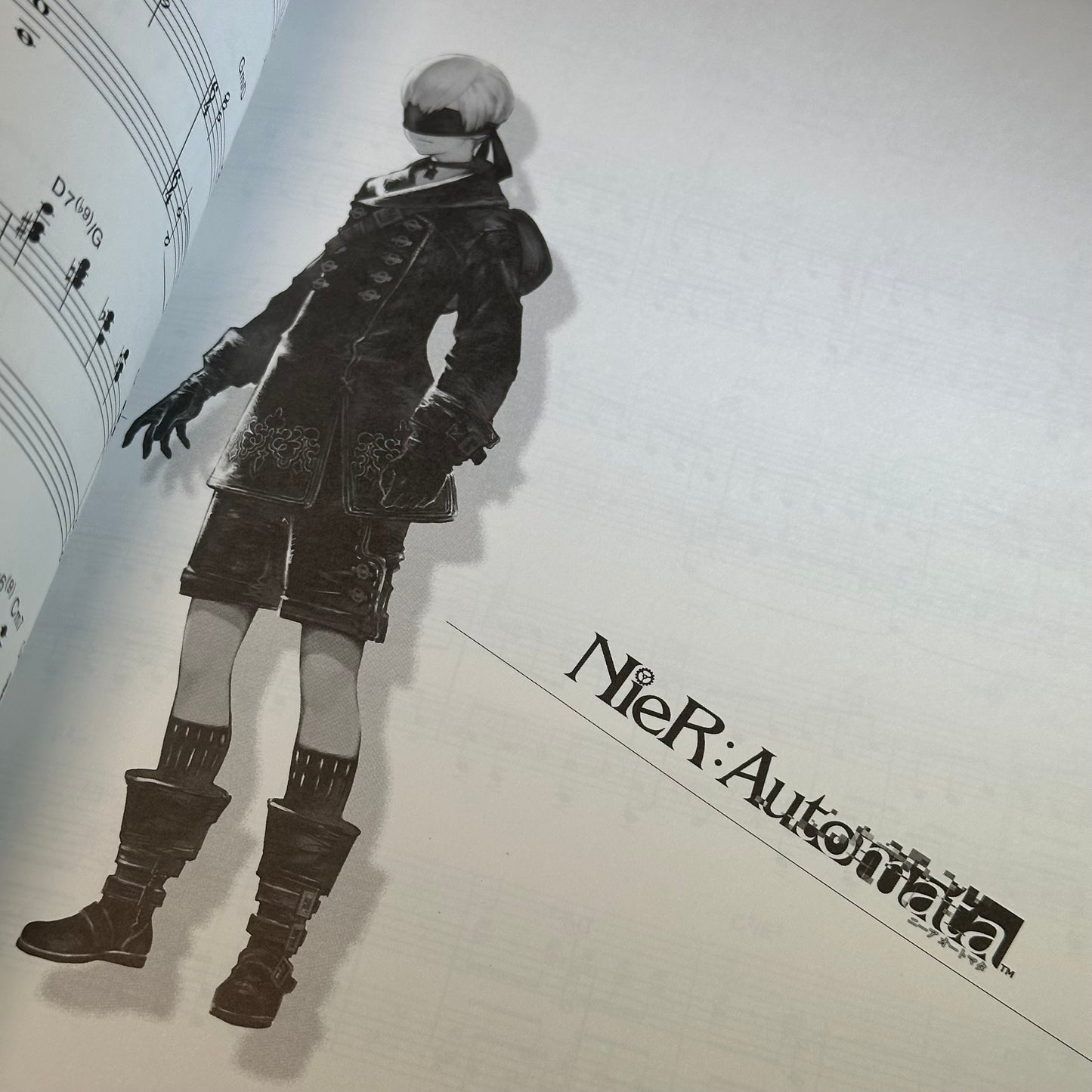 Nier Automata Piano Score Book