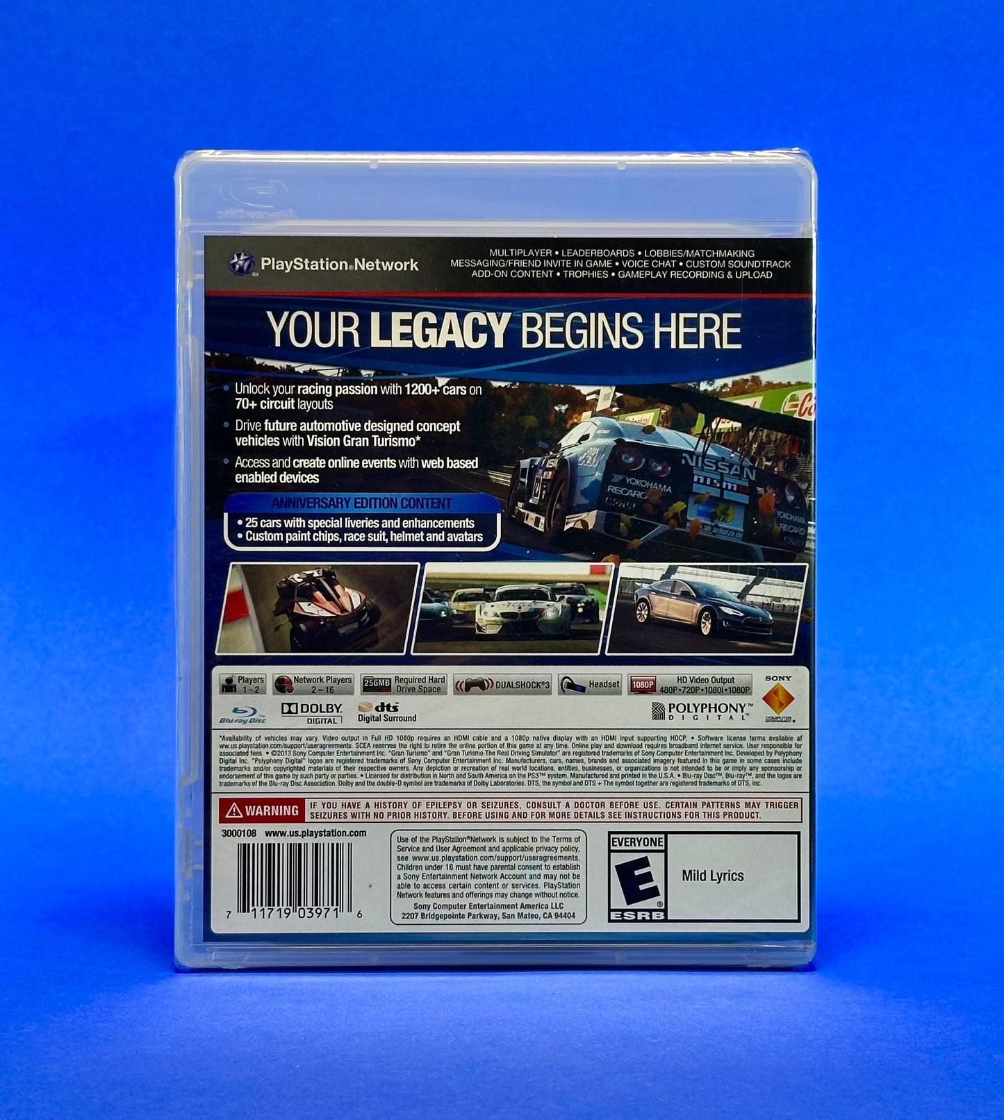 Gran Turismo 6: Anniversary Edition - PlayStation 3