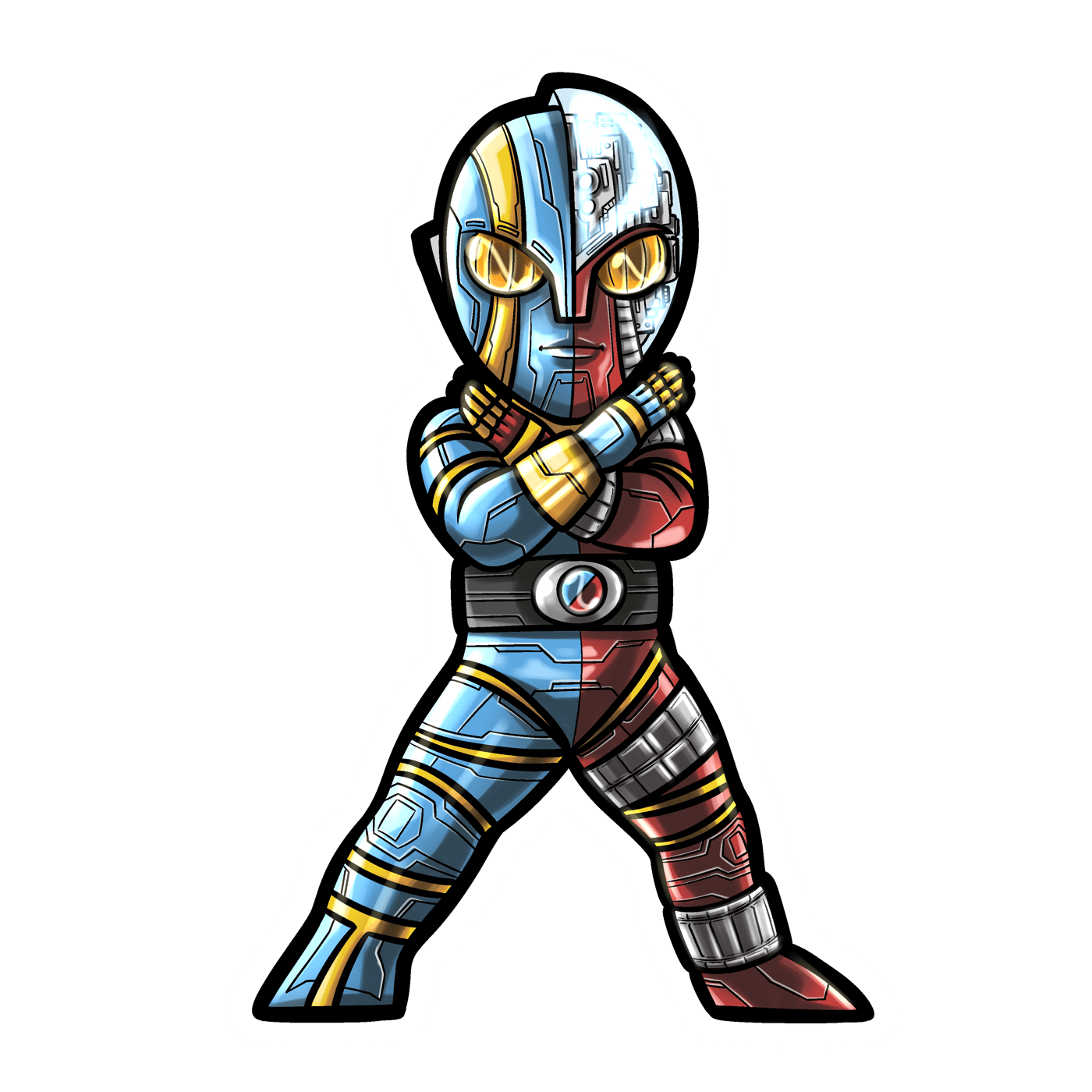 Spumoni Toys - Tokusatsu Stickers