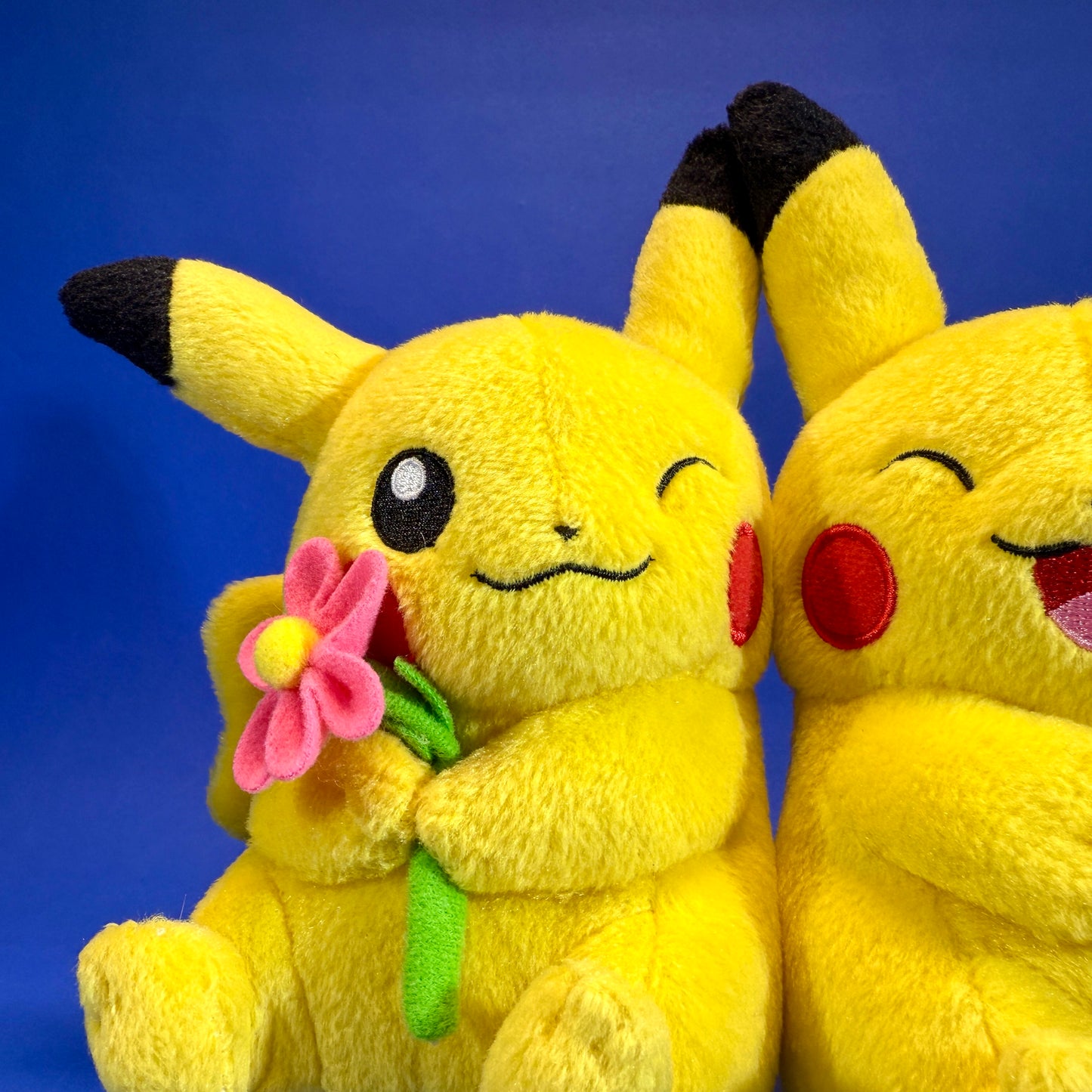 Pokémon Center - 2012 Pikachu Couple Flower Plush