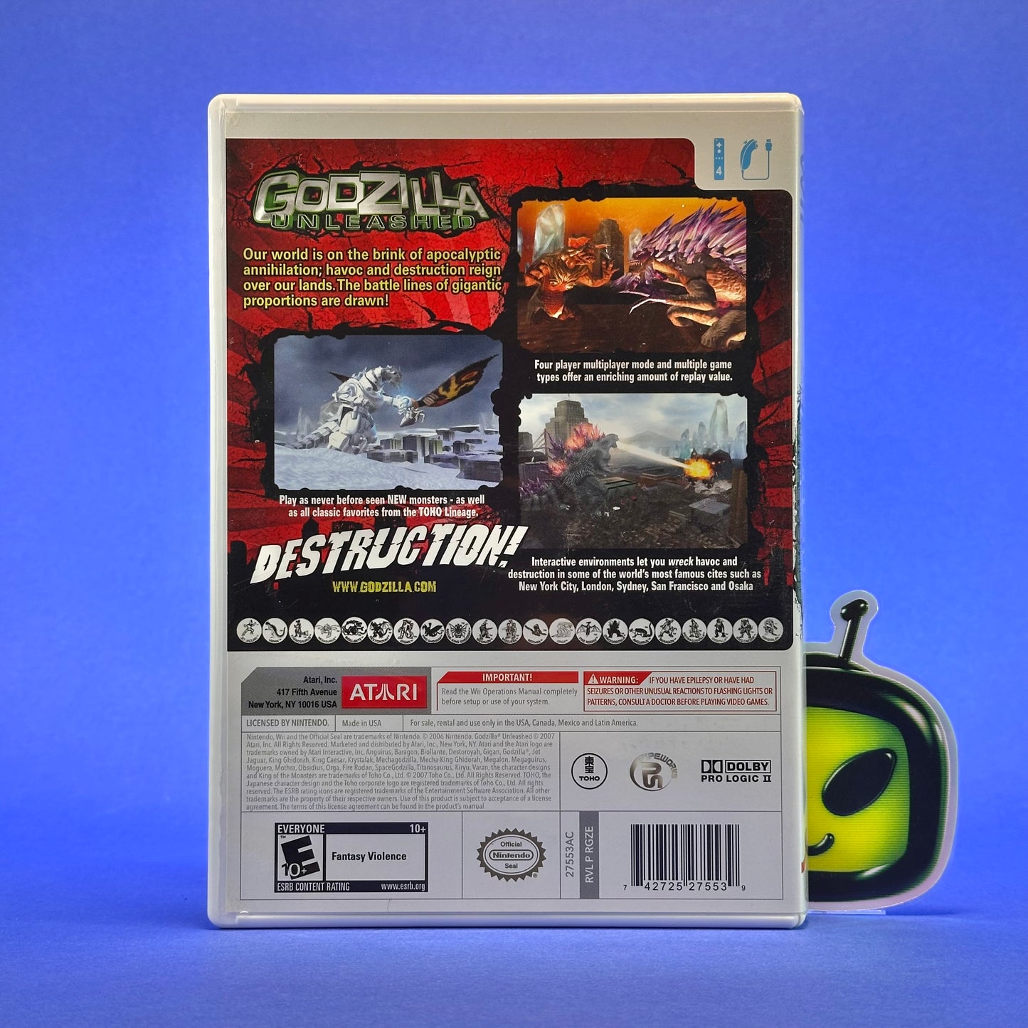 Godzilla Unleashed - Nintendo Wii