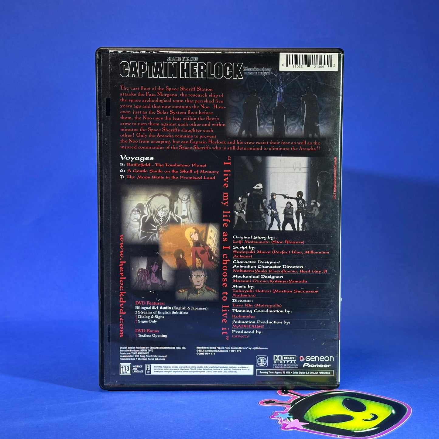 Captain Herlock The Endless Legacy: Outside Legend Complete Collection DVD