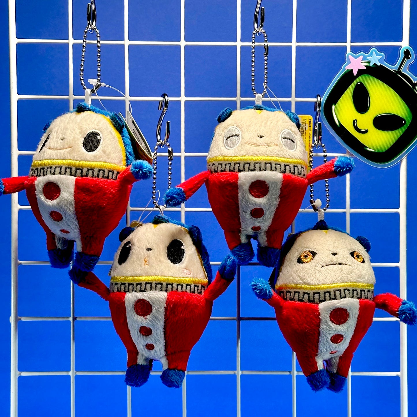 Taito - 2012 Persona 4: The Animation Kuma Mascot Plush Keychain