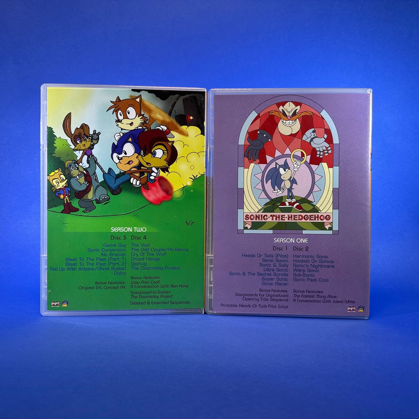 Sonic the Hedgehog Complete Series - DVD collection