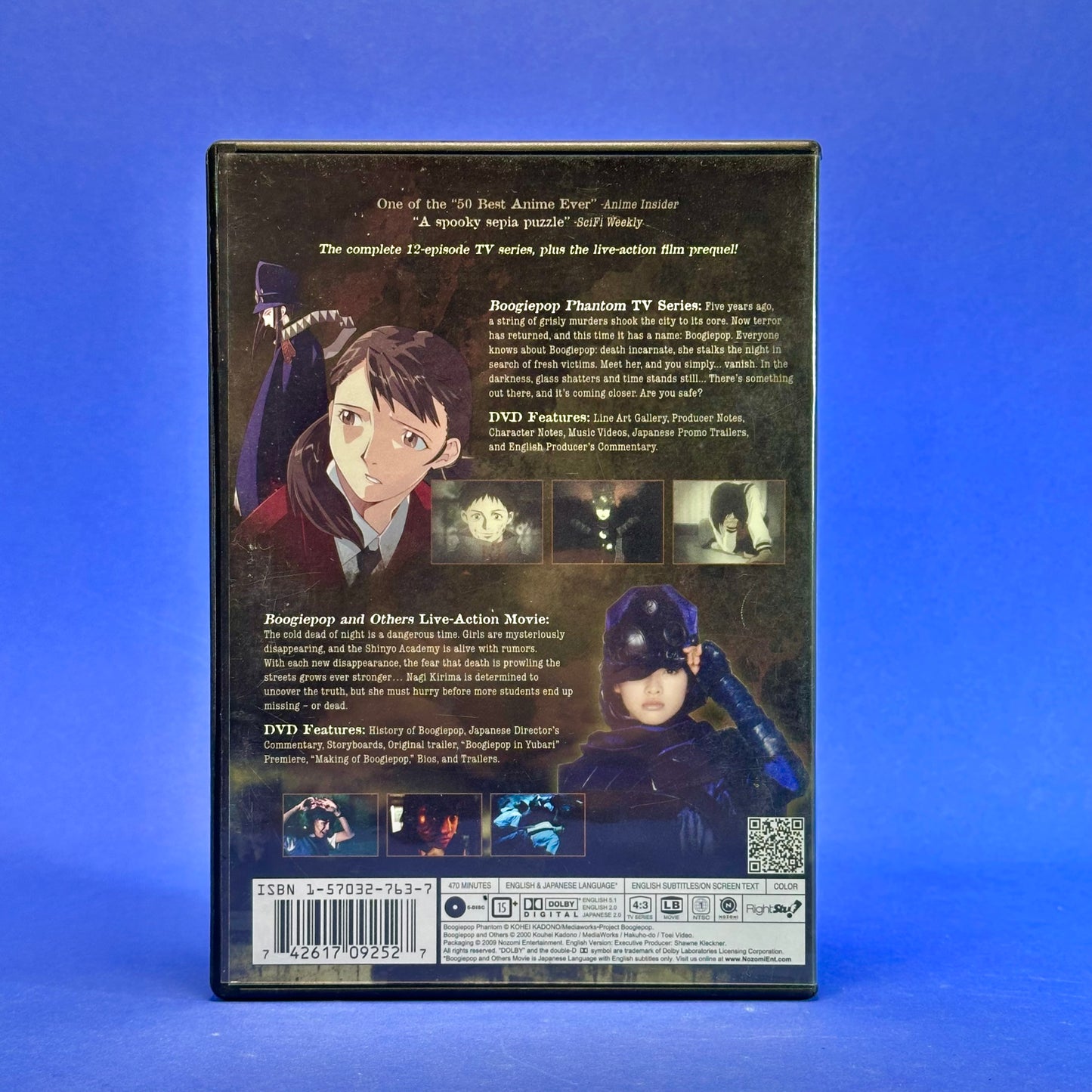 Boogiepop Phantom Series + Live Action Movie DVD