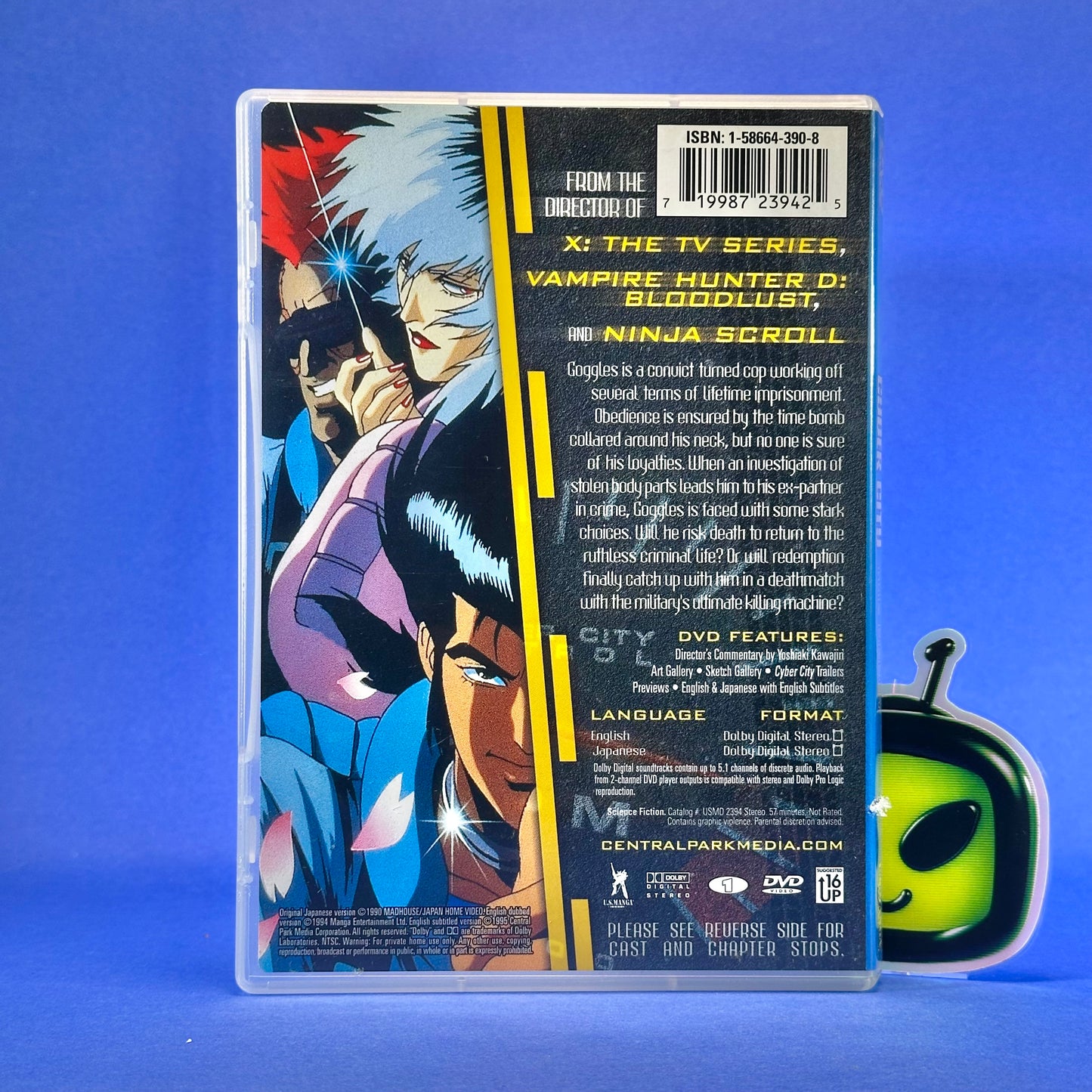 Cyber City Oedo - DVD