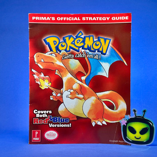Prima - Pokemon Red & Blue Official Strategy Guide - Red Cover