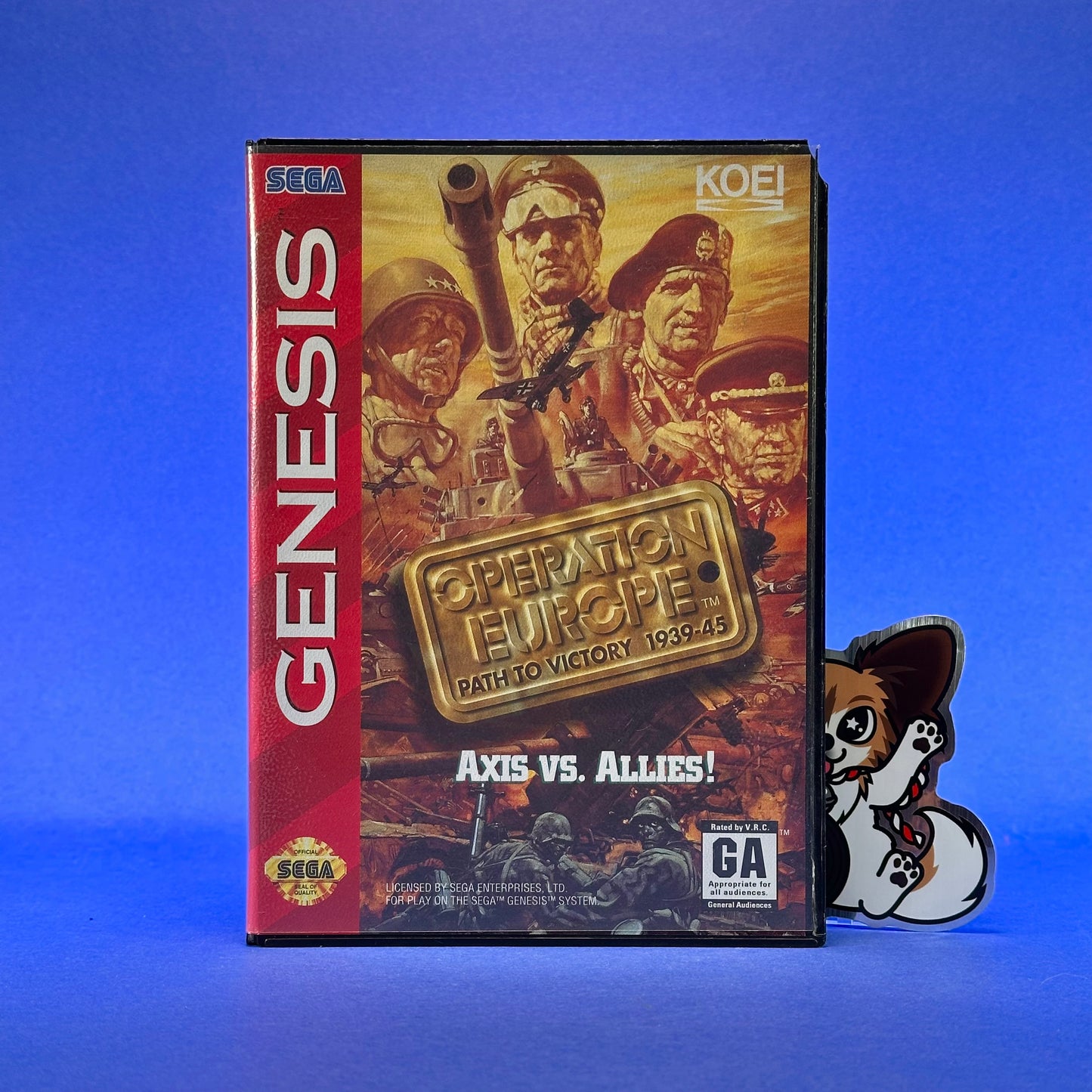 Operation Europe: Path to Victory 1939-45 - Sega Genesis