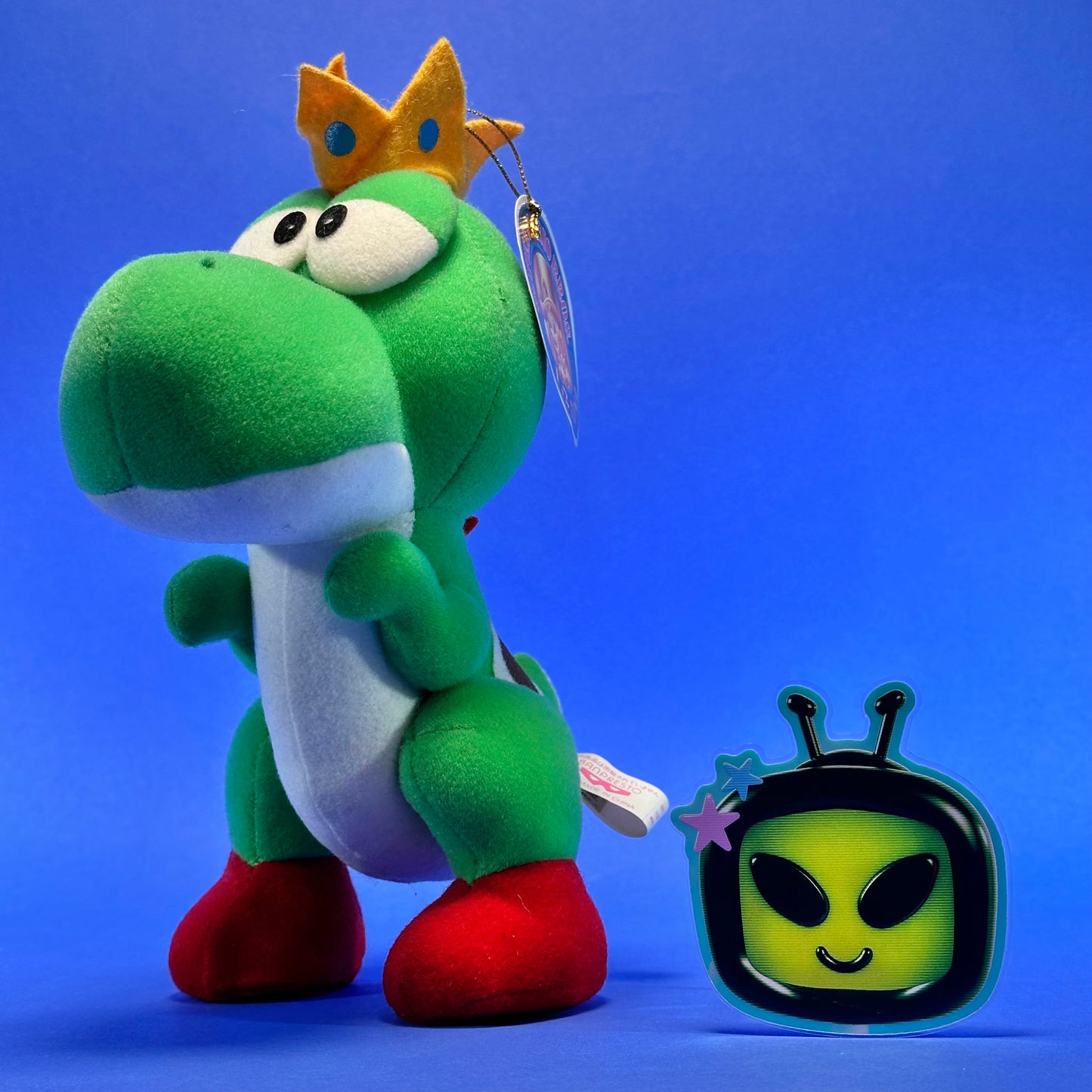 Banpresto - 1993 Super Mario All-Stars King Yoshi Plush