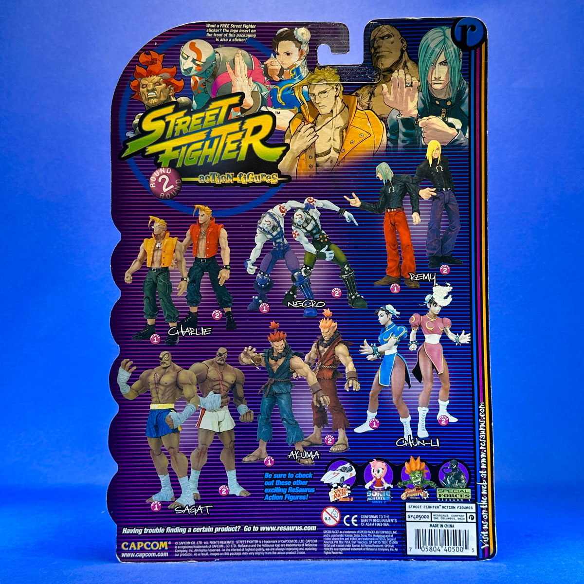 ReSaurus - 1999 Street Fighter III - Necro ~Round Two~ Action Figure