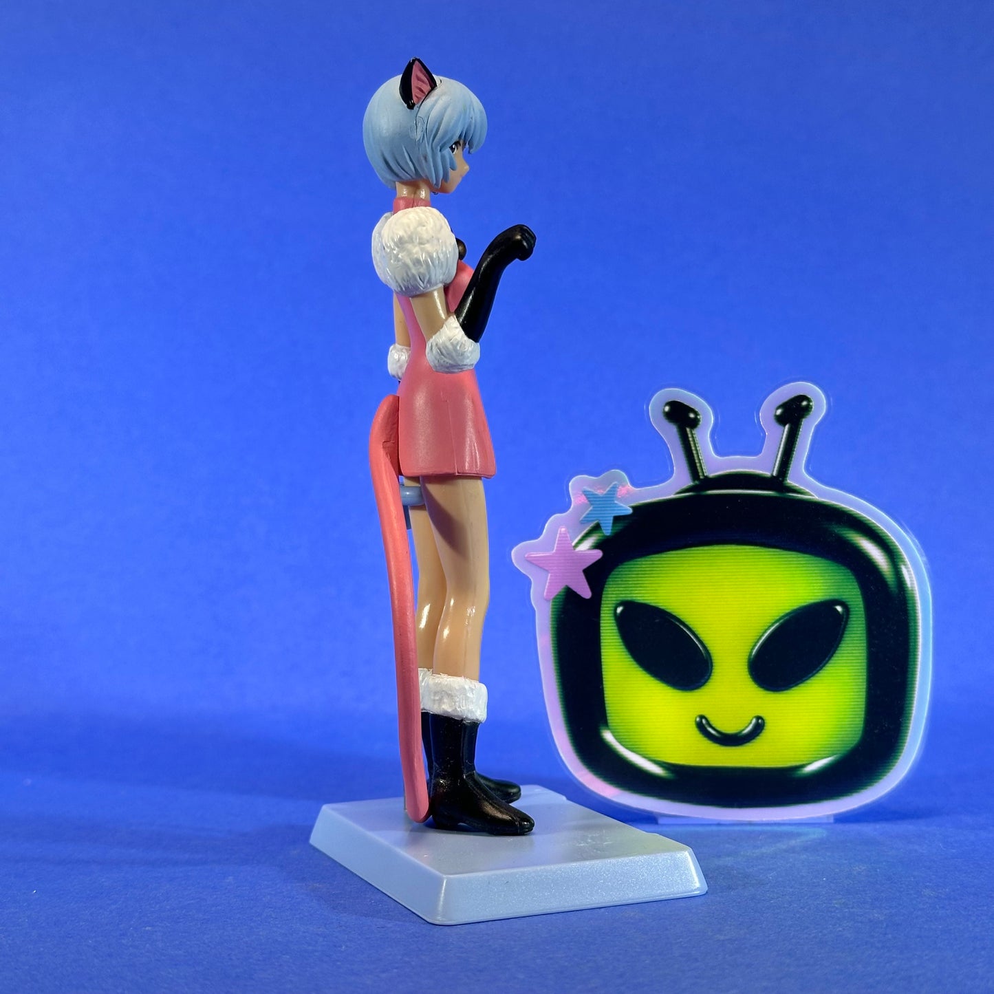 SEGA - 2003 Shin Seiki Evangelion - Ayanami Ikusei Keikaku - Ayanami Rei - Visual Package Figure - One-Piece Neko Ver.