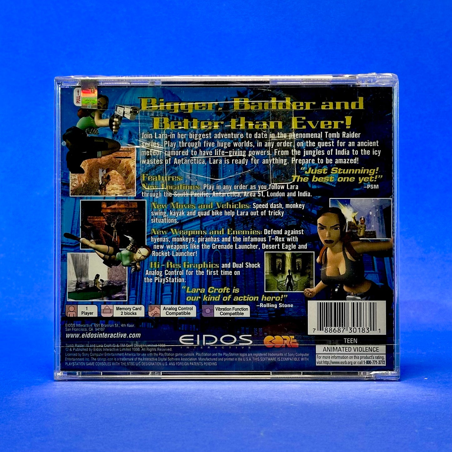 Tomb Raider III - PlayStation