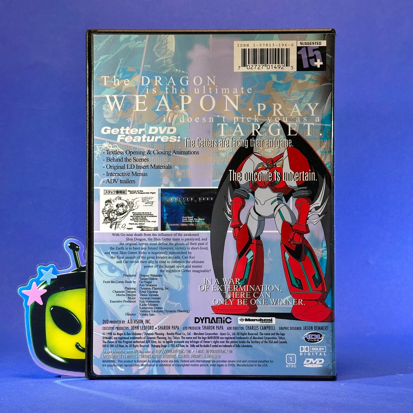 Getter Robo: Armageddon DVD