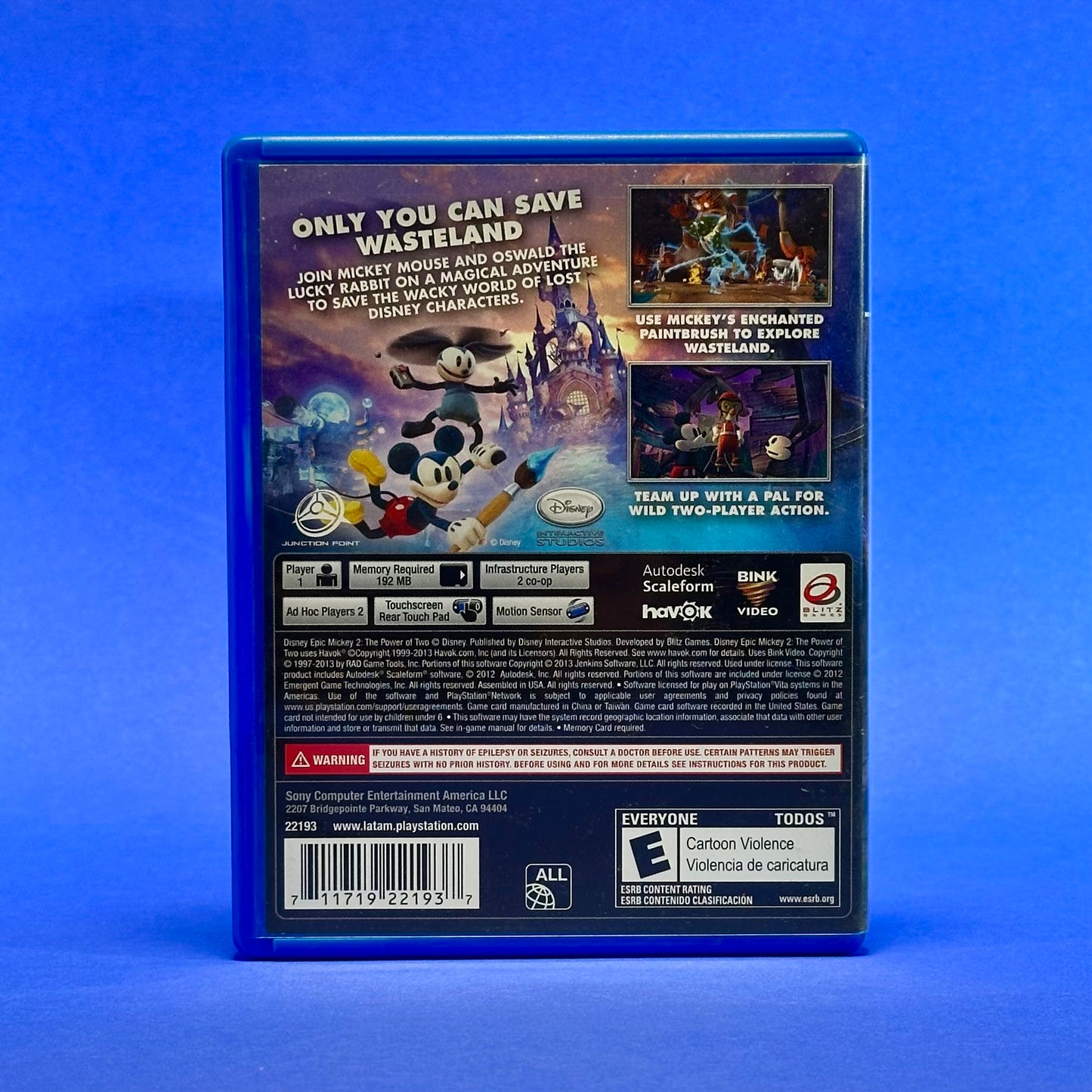 Epic Mickey 2: The Power of Two - PS Vita
