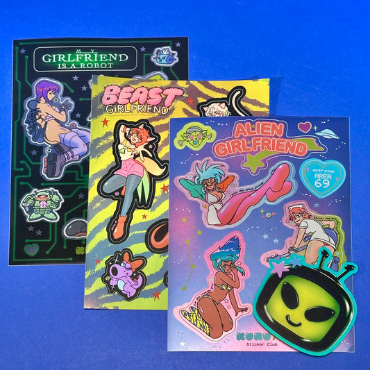 Kuru 731 - My Anime Girlfriend Sticker Collection
