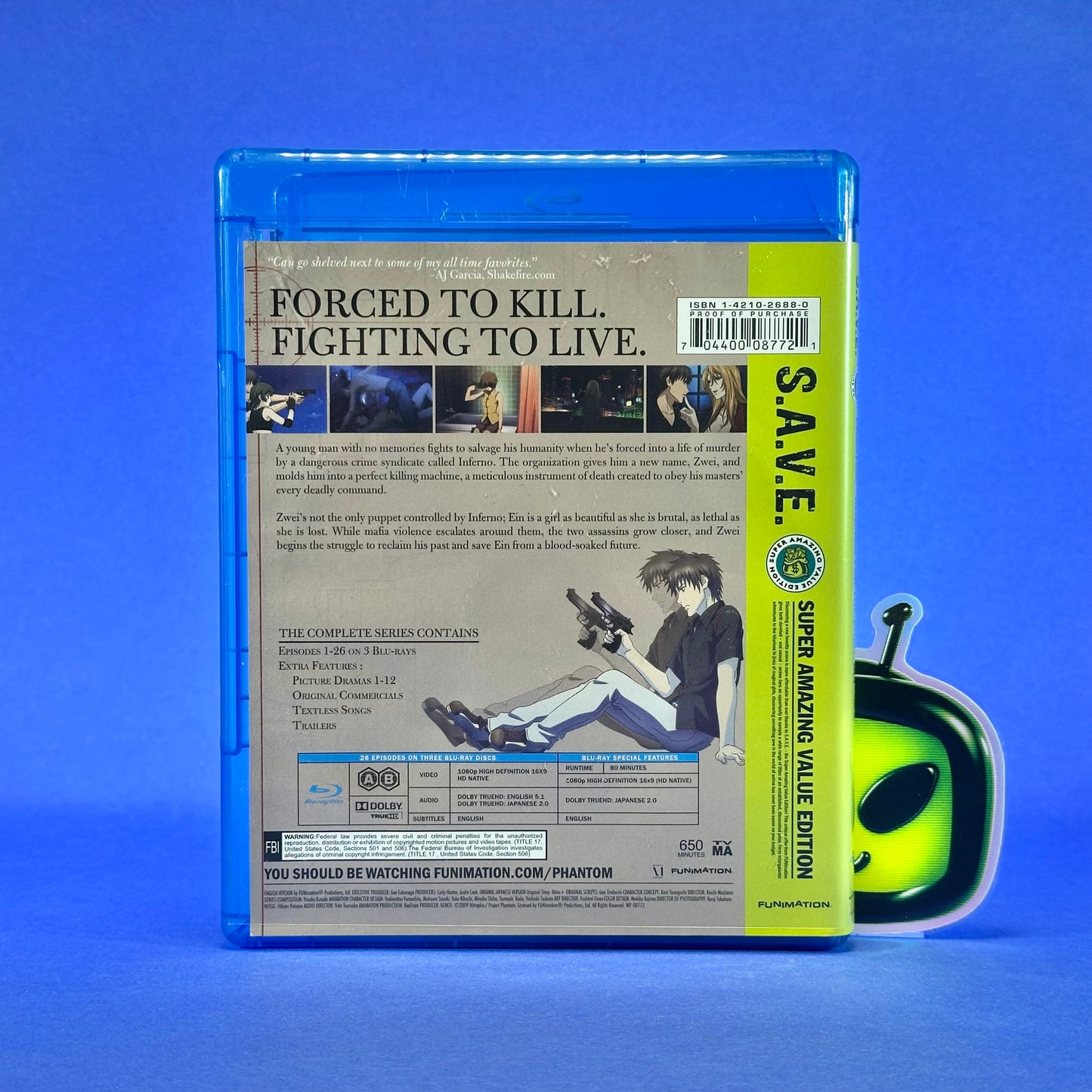 Phantom: Requiem for the Phantom Blu-ray & DVD
