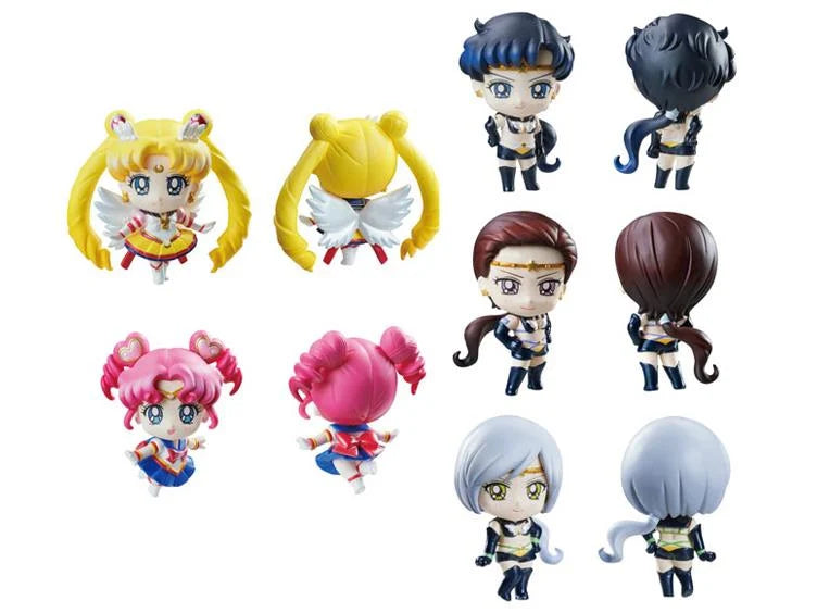 Megahouse - Petit Chara! Pretty Guardian Sailor Moon - Sailor Stars & Three Lights Figure Sets
