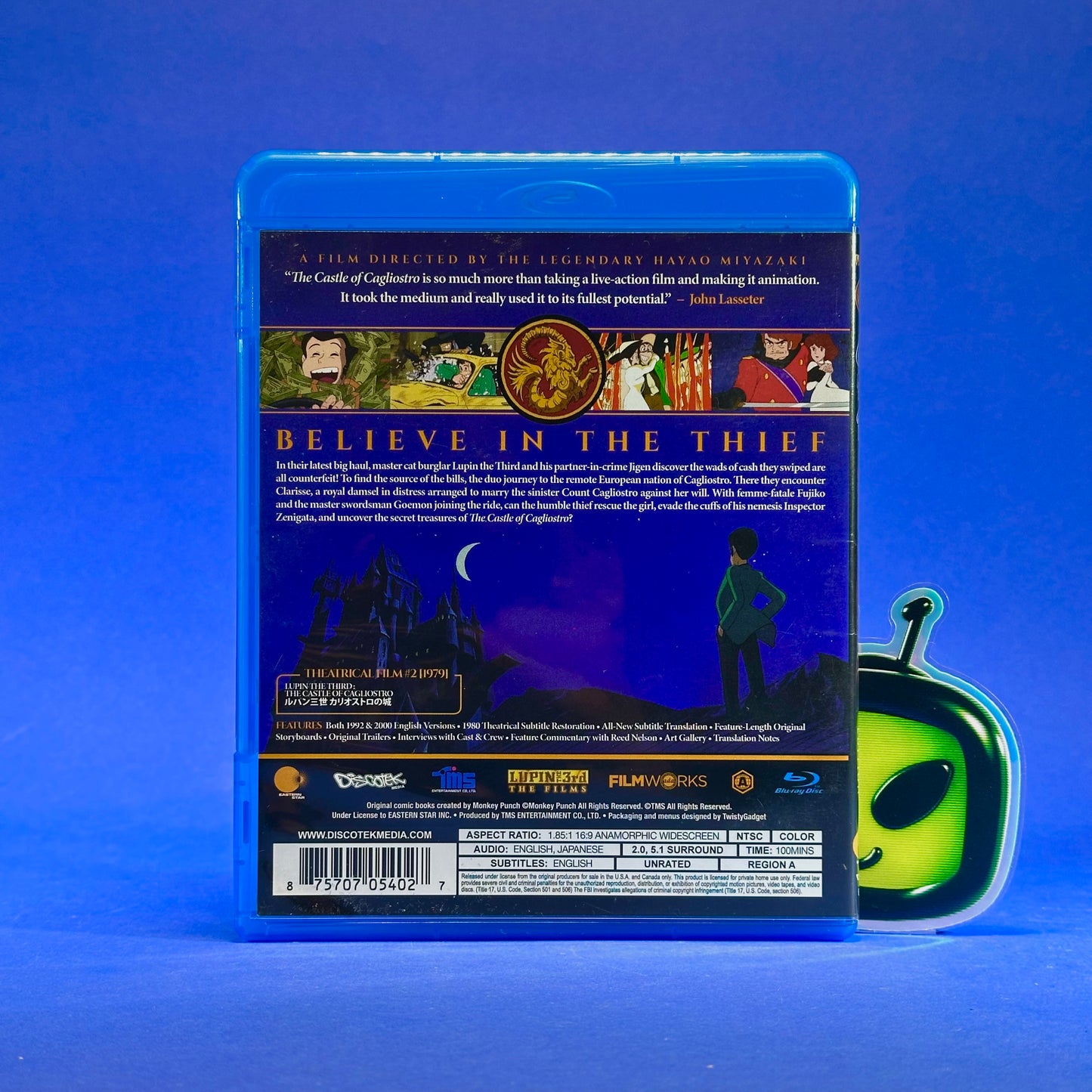 Lupin III - The Castle of Cagliostro Collectors Edition Blu-ray