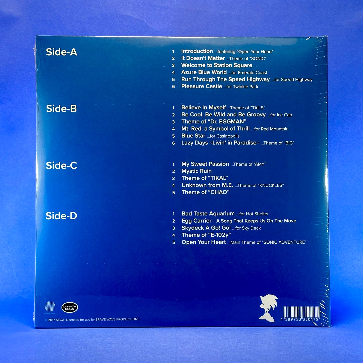 Sonic Adventure Vinyl Record